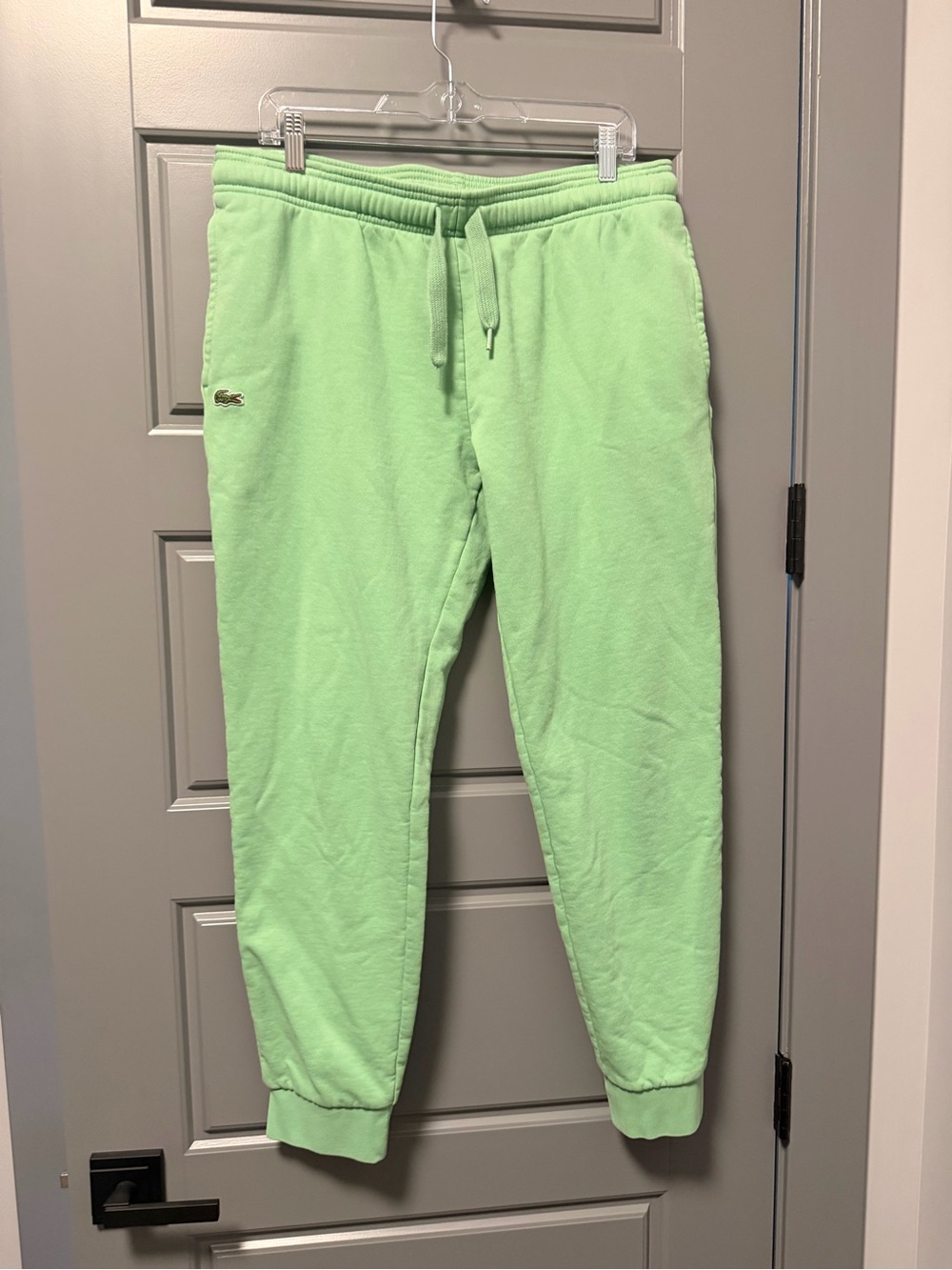 Lacoste Mint Green Tapered Fit Sweatpants XL